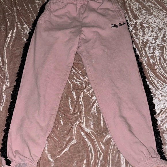 Teddy Fresh Light Pink Hoodie and Joggers - Picture 4 of 16